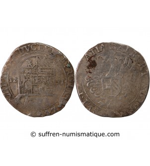 PAYS-BAS ESPAGNOLS, DUCHÉ DE BRABANT, ALBERT ET ISABELLE - ESCALIN AU PAON 1621