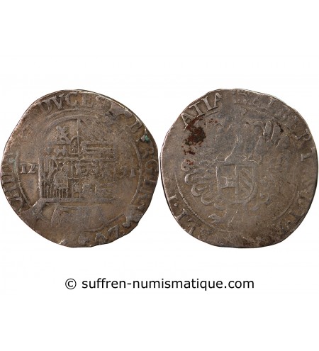 PAYS-BAS ESPAGNOLS, DUCHÉ DE BRABANT, ALBERT ET ISABELLE - ESCALIN AU PAON 1621