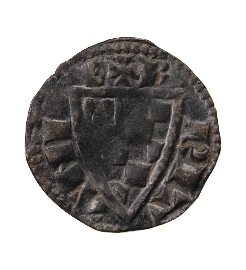 DUCHÉ DE BRETAGNE, JEAN Ier LE ROUX - DENIER vers 1250