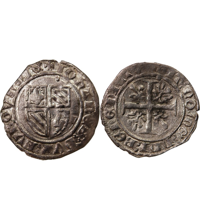 DUCHÉ DE BOURGOGNE, JEAN SANS PEUR – GRAND BLANC ARGENT