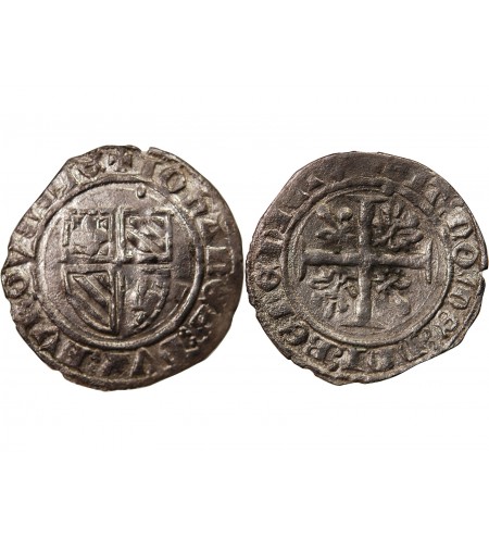 DUCHÉ DE BOURGOGNE, JEAN SANS PEUR – GRAND BLANC ARGENT