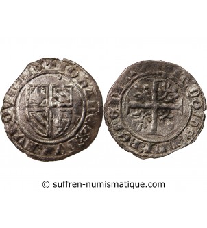 DUCHÉ DE BOURGOGNE, JEAN SANS PEUR – GRAND BLANC ARGENT