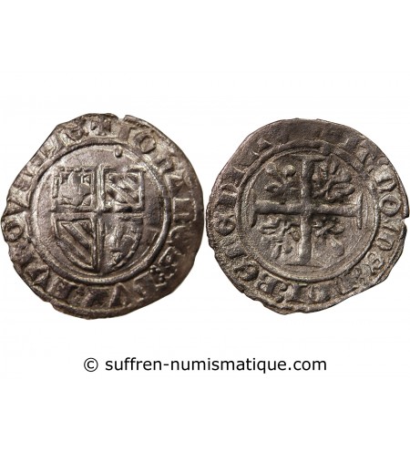 DUCHÉ DE BOURGOGNE, JEAN SANS PEUR – GRAND BLANC ARGENT