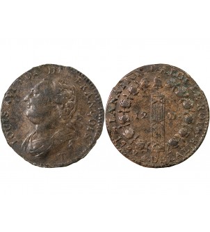 REVOLUTION FRANCAISE, CONSTITUTION - 12 DENIERS 1792 T NANTES 2