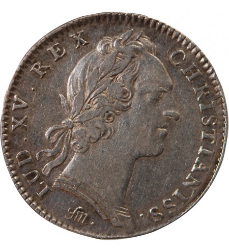 LOUIS XV – JETON ARGENT émission de 1754