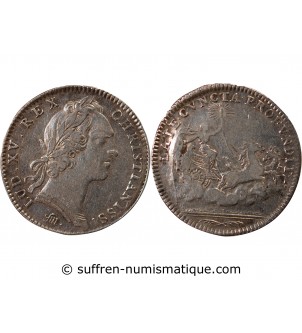 LOUIS XV – JETON ARGENT émission de 1754