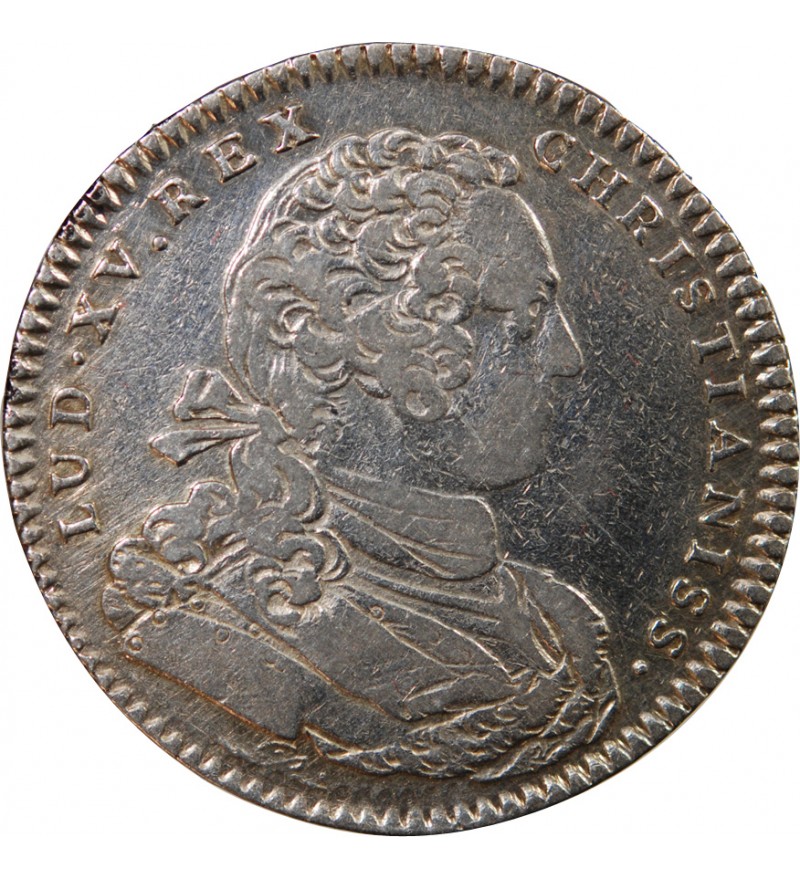 ACADEMIE ROYALE DES SCIENCES, LOUIS XV - JETON ARGENT