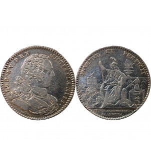 ACADEMIE ROYALE DES SCIENCES, LOUIS XV - JETON ARGENT 2