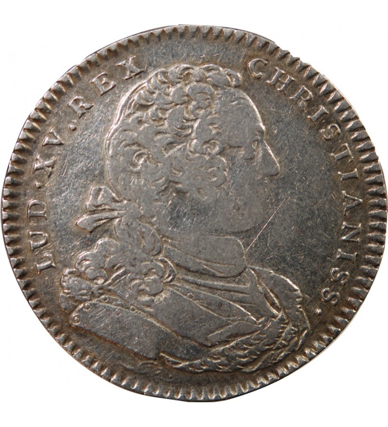 ACADEMIE ROYALE DES SCIENCES, LOUIS XV - JETON ARGENT