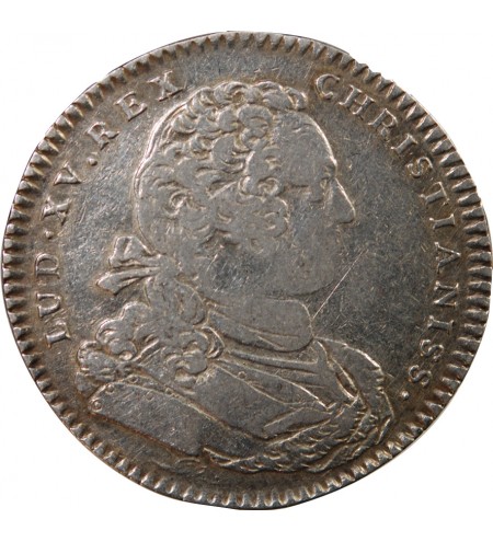 ACADEMIE ROYALE DES SCIENCES, LOUIS XV - JETON ARGENT