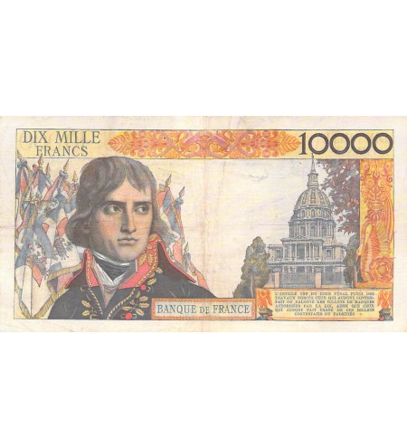 FRANCE, BONAPARTE - 10 000 FRANCS 04/04/1957 - SÉRIE G.91