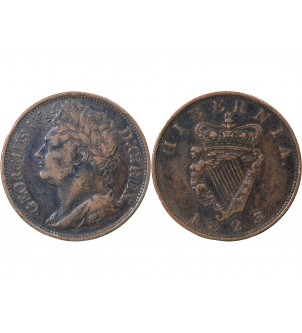 IRLANDE, GEORGES III - PENNY 1823 2