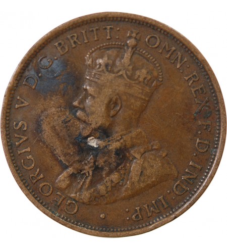 AUSTRALIE, GEORGES V - PENNY 1911