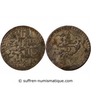 TUNISIE, MAHMUD II - 1 RIAL ARGENT 1247 (1832)