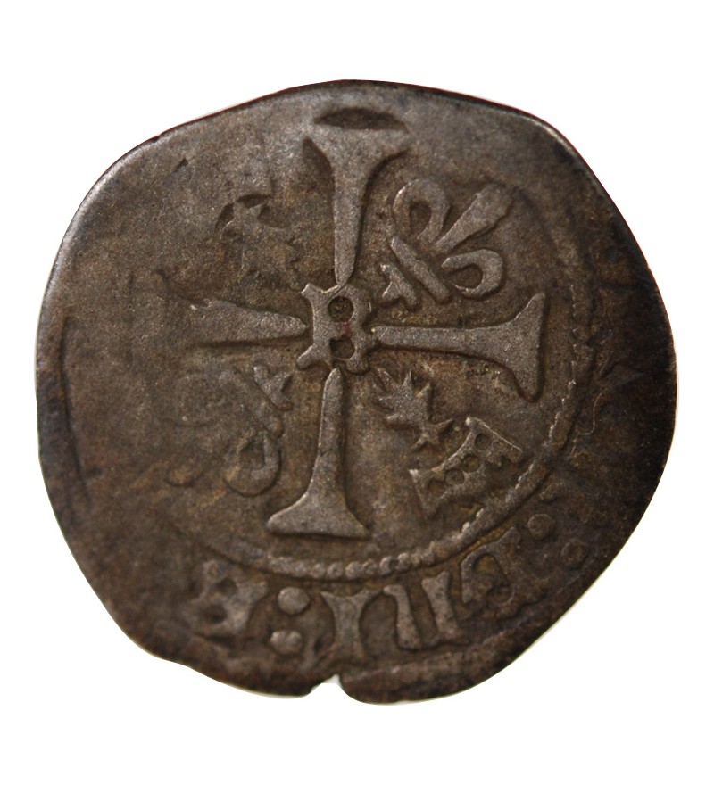 CHARLES VIII - LIARD AU DAUPHIN DE BRETAGNE 1483 / 1498 RENNES