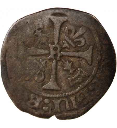 CHARLES VIII - LIARD AU DAUPHIN DE BRETAGNE 1483 / 1498 RENNES