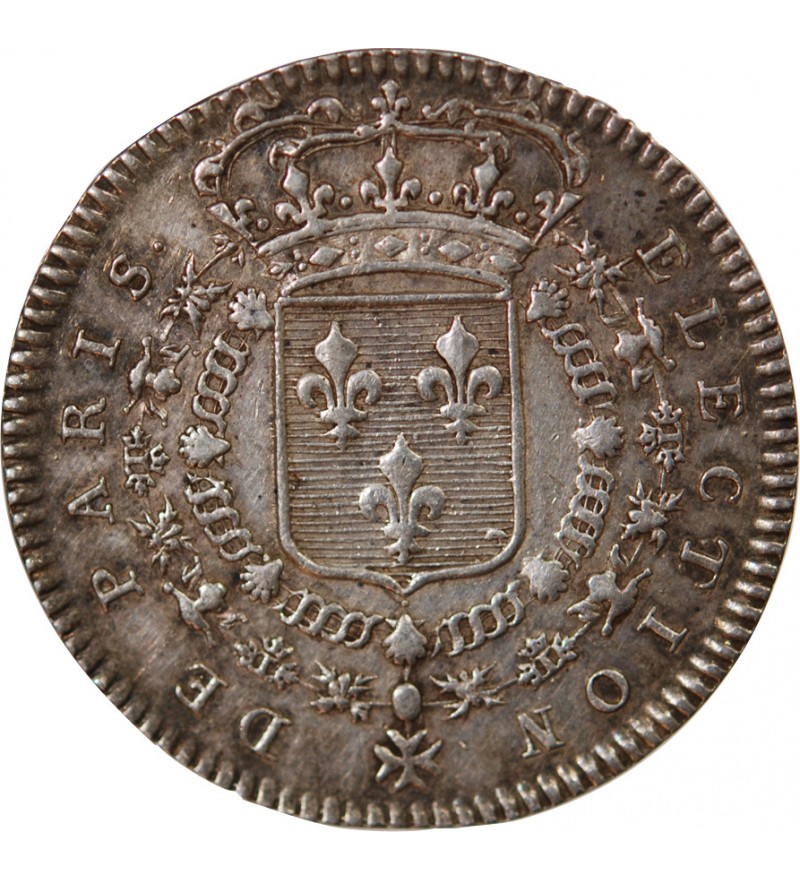 ELECTION DE PARIS, LOUIS XV - JETON ARGENT émission de 1741