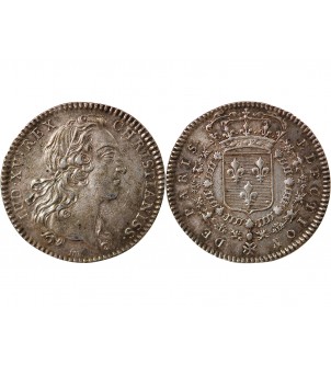 ELECTION DE PARIS, LOUIS XV - JETON ARGENT émission de 1741 2