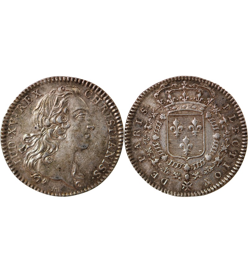 ELECTION DE PARIS, LOUIS XV - JETON ARGENT émission de 1741