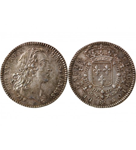 ELECTION DE PARIS, LOUIS XV - JETON ARGENT émission de 1741