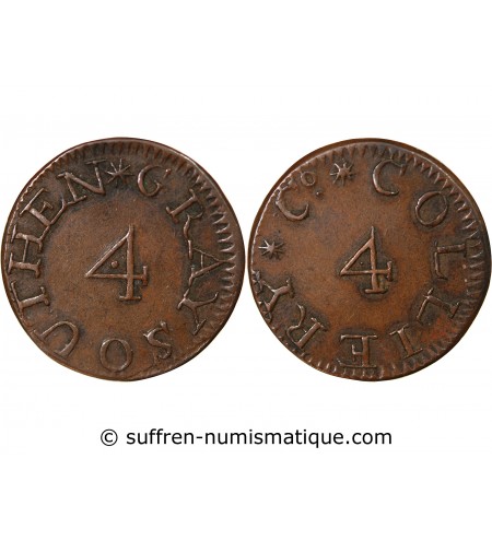 GRANDE-BRETAGNE, CUMBERLAND - JETON MINES DE CHARBON - GRAYSOUTHEN COLLIERY