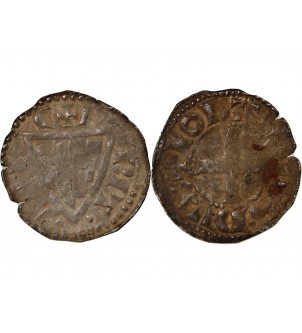 DUCHÉ DE BRETAGNE, JEAN Ier LE ROUX - DENIER vers 1250 2