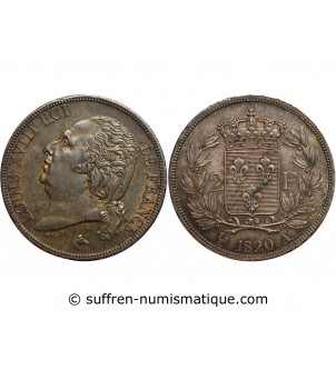 France 2 Francs Louis XVIII 1820 A Paris