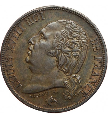 France 2 Francs Louis XVIII 1820 A Paris