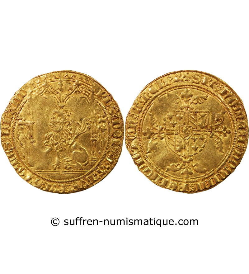 BRABANT, PHILIPPE LE BON - LION D'OR 1430 / 1467