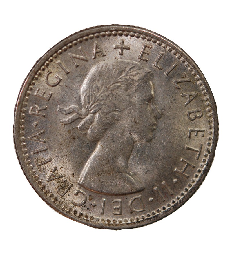 AUSTRALIE, ELIZABETH II - SHILLING 1953