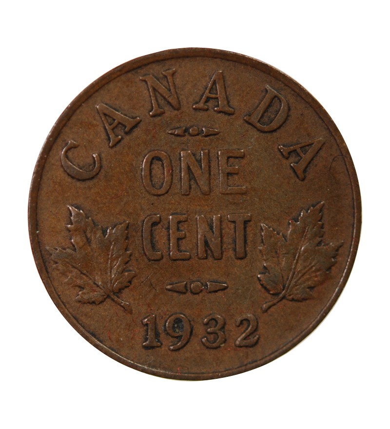 CANADA, GEORGES V - 1 CENT 1932