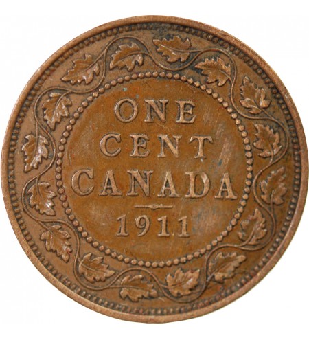CANADA, GEORGES V - 1 CENT 1911
