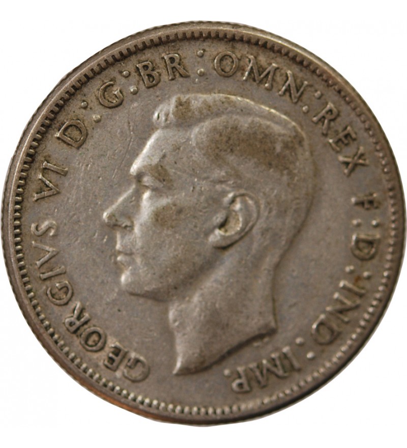 AUSTRALIE, GEORGES VI - FLORIN ARGENT 1946