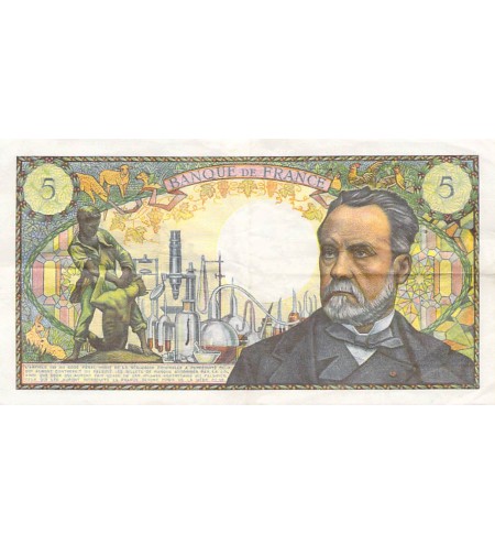 FRANCE, LOUIS PASTEUR - 5 FRANCS 06/02/1969 - SÉRIE R.96