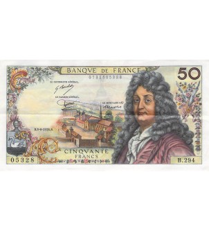 FRANCE, RACINE - 50 FRANCS 03/06/1976 - SÉRIE B.294 2