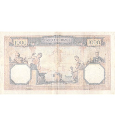 FRANCE, CÉRÈS ET MERCURE - 1000 FRANCS 12/01/1933 - SÉRIE B.2306