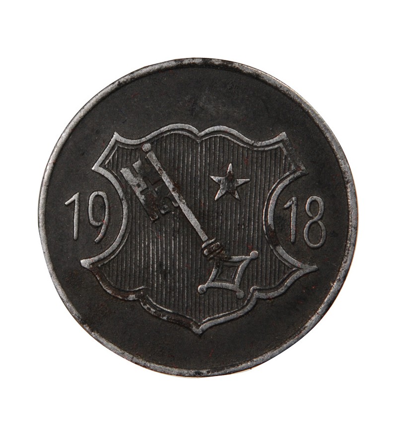 Nécessité, Allemagne, Worms - 10 Pfennig 1918
