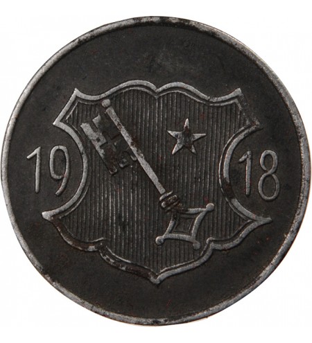 Nécessité, Allemagne, Worms - 10 Pfennig 1918