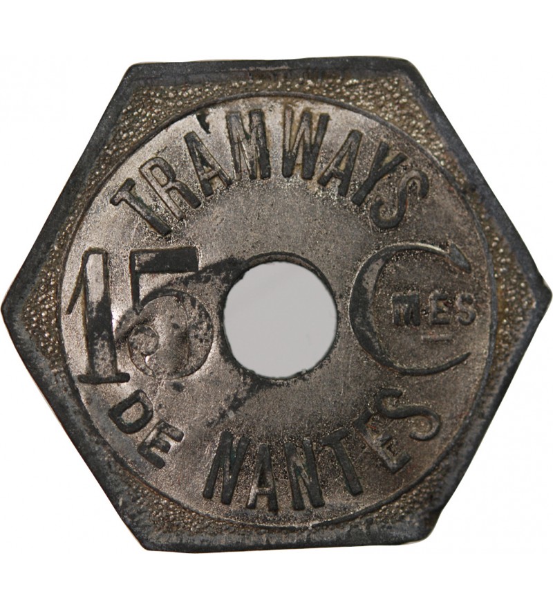 Nécessité, Nantes, Tramways - 15 Centimes