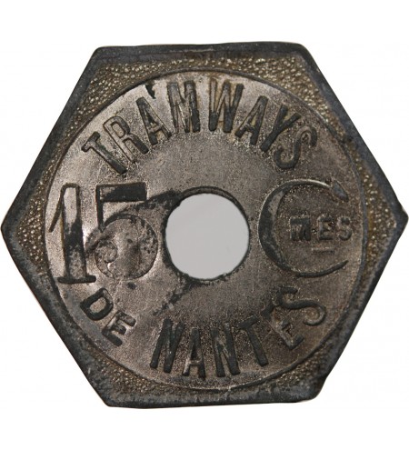 Nécessité, Nantes, Tramways - 15 Centimes