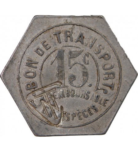 Nécessité, Nantes, Tramways - 15 Centimes