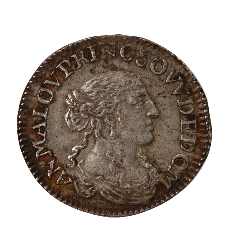 Principauté de Dombes, Anne-marie Louise d'Orléans - 1/12 ECU Trévoux