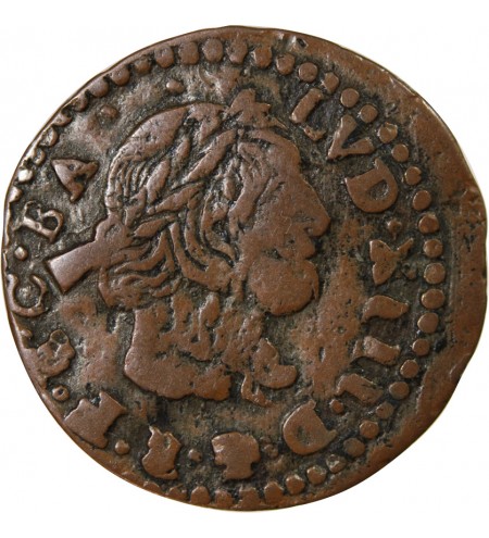 Principauté de Catalogne, LOUIS XIII - SIZAIN 1642 GERONE