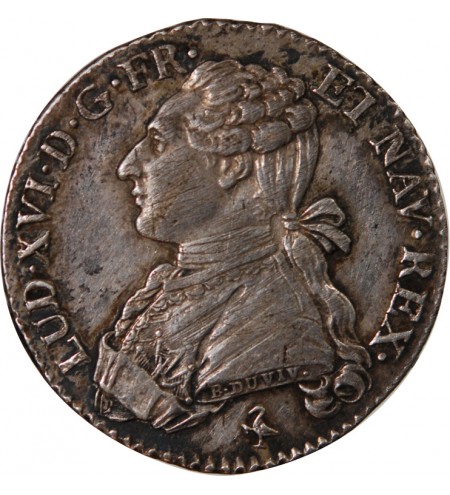 LOUIS XVI - 1/5 ECU 1778 A PARIS