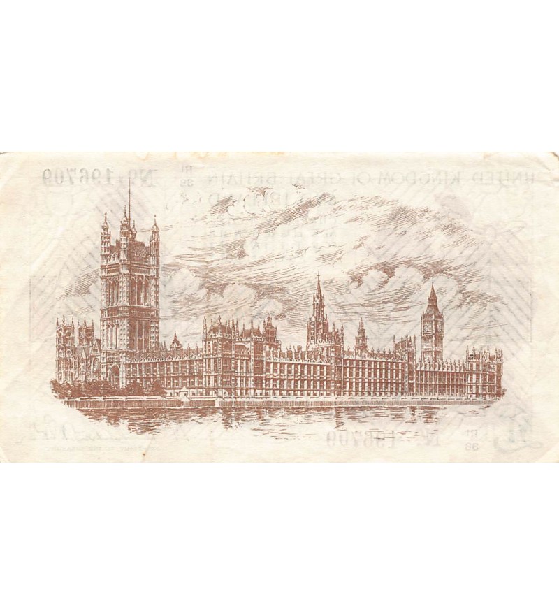 ANGLETERRE, TRESORE, Warren Fisher - 1 POUND 1922 P-359A