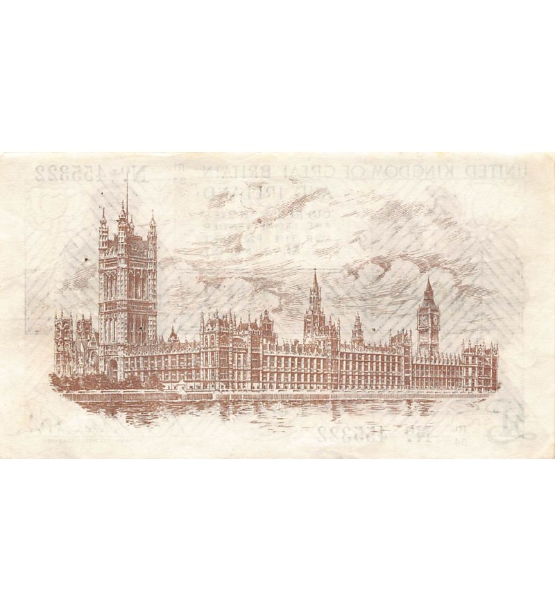 ANGLETERRE, TRESORE, Warren Fisher - 1 POUND 1922 P-359A