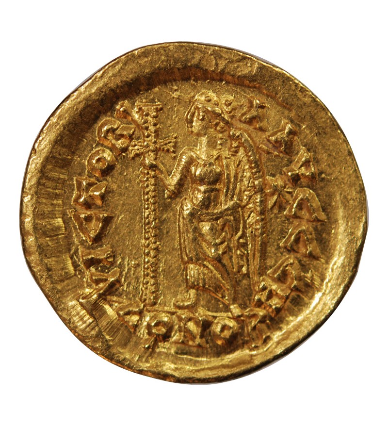 LEON Ier - SOLIDUS OR 457 / 474 CONSTANTINOPLE