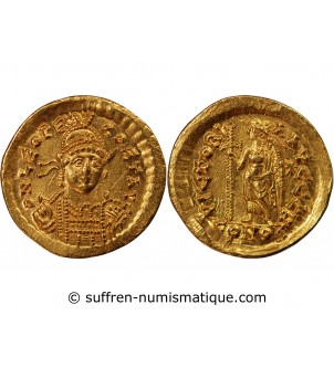 LEON Ier - SOLIDUS OR 457 / 474 CONSTANTINOPLE