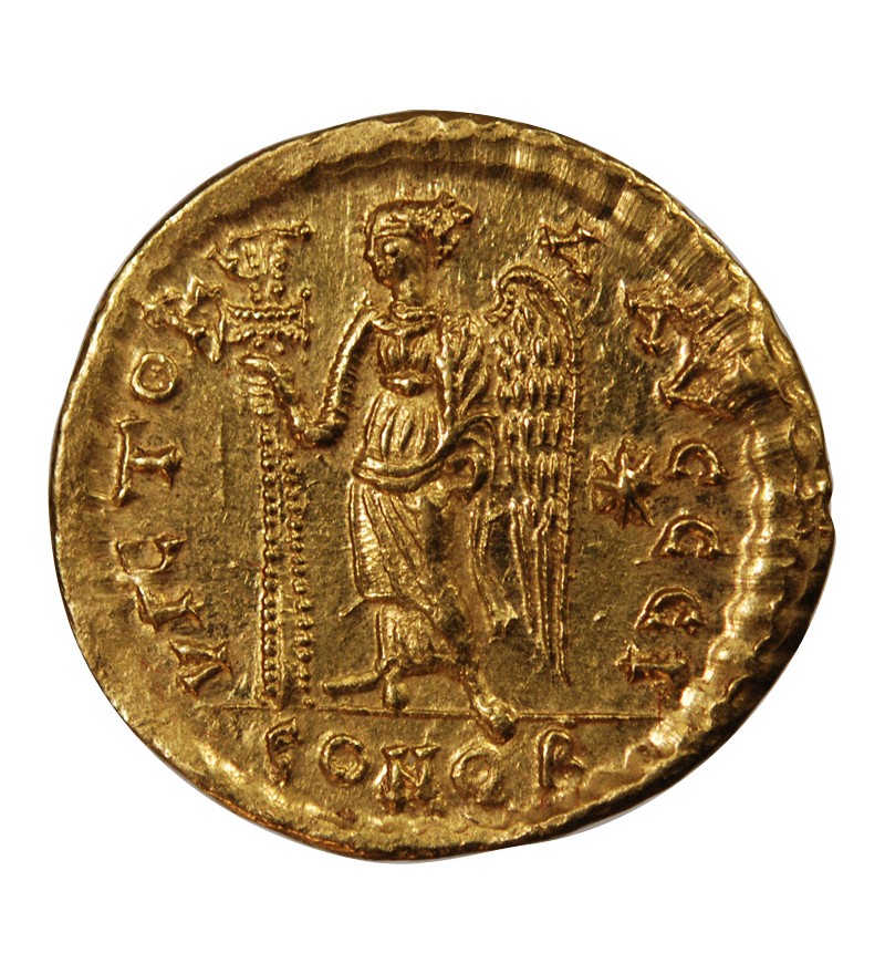 ANASTASE I - SOLIDUS OR CONSTANTINOPLE 491 / 518