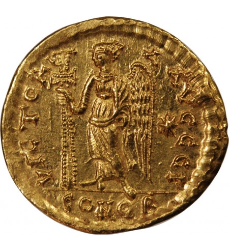 ANASTASE I - SOLIDUS OR CONSTANTINOPLE 491 / 518